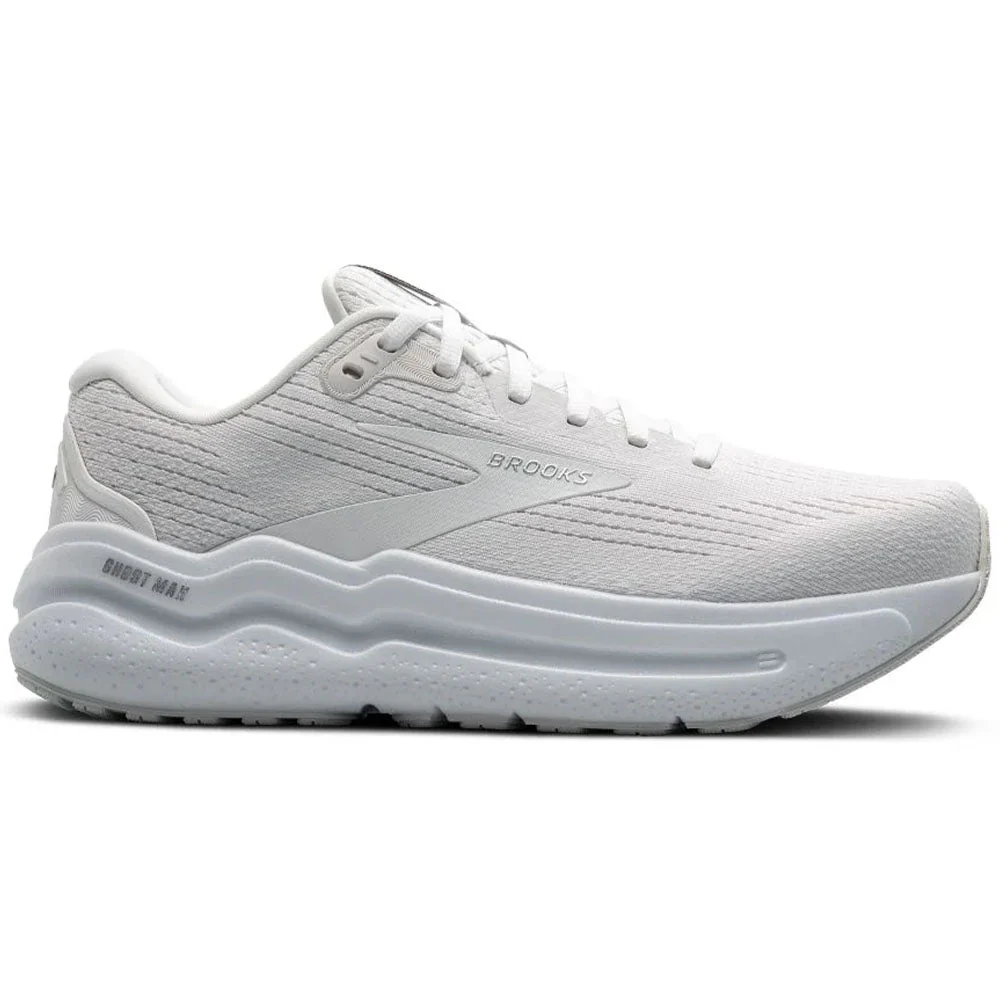Women's Brooks Ghost Max 2, Bright White/Bright White, 11.5 D Wide