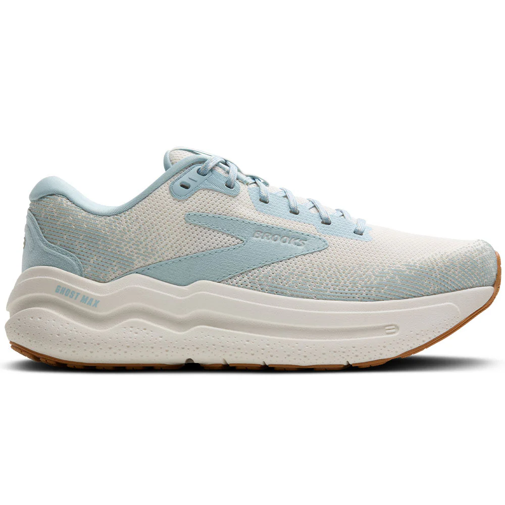 Women's Brooks Ghost Max 2, Coconut Milk/Winter Sky, 9 B Medium