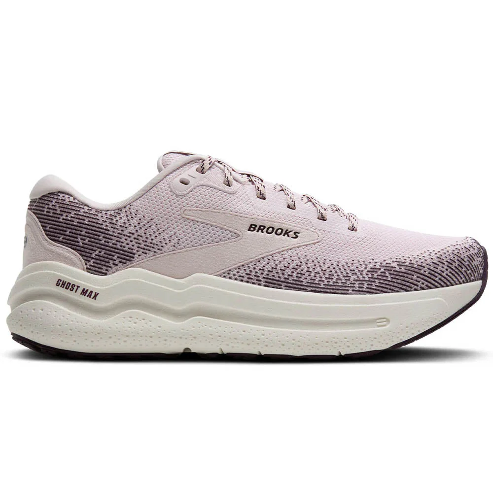 Women's Brooks Ghost Max 2, Orchid Ice/Plum/Coconut, 10.5 B Medium