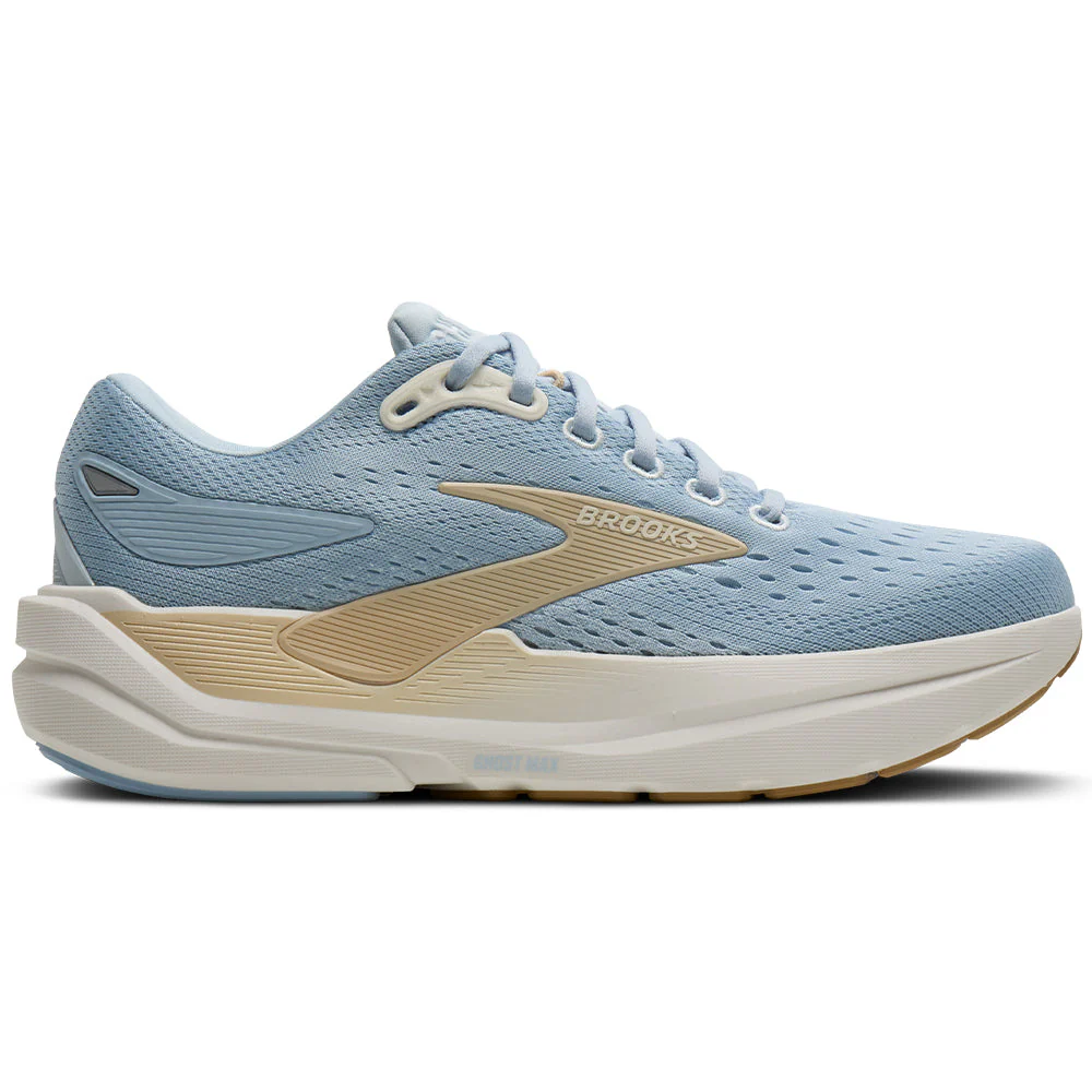 Women's Brooks Ghost Max 3, Skyway/Coconut/Sand, 9 B Medium