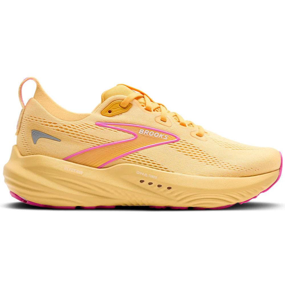 Women's Brooks Glycerin 22, Sherbert/Apricot/Pink, 7.5 B Medium