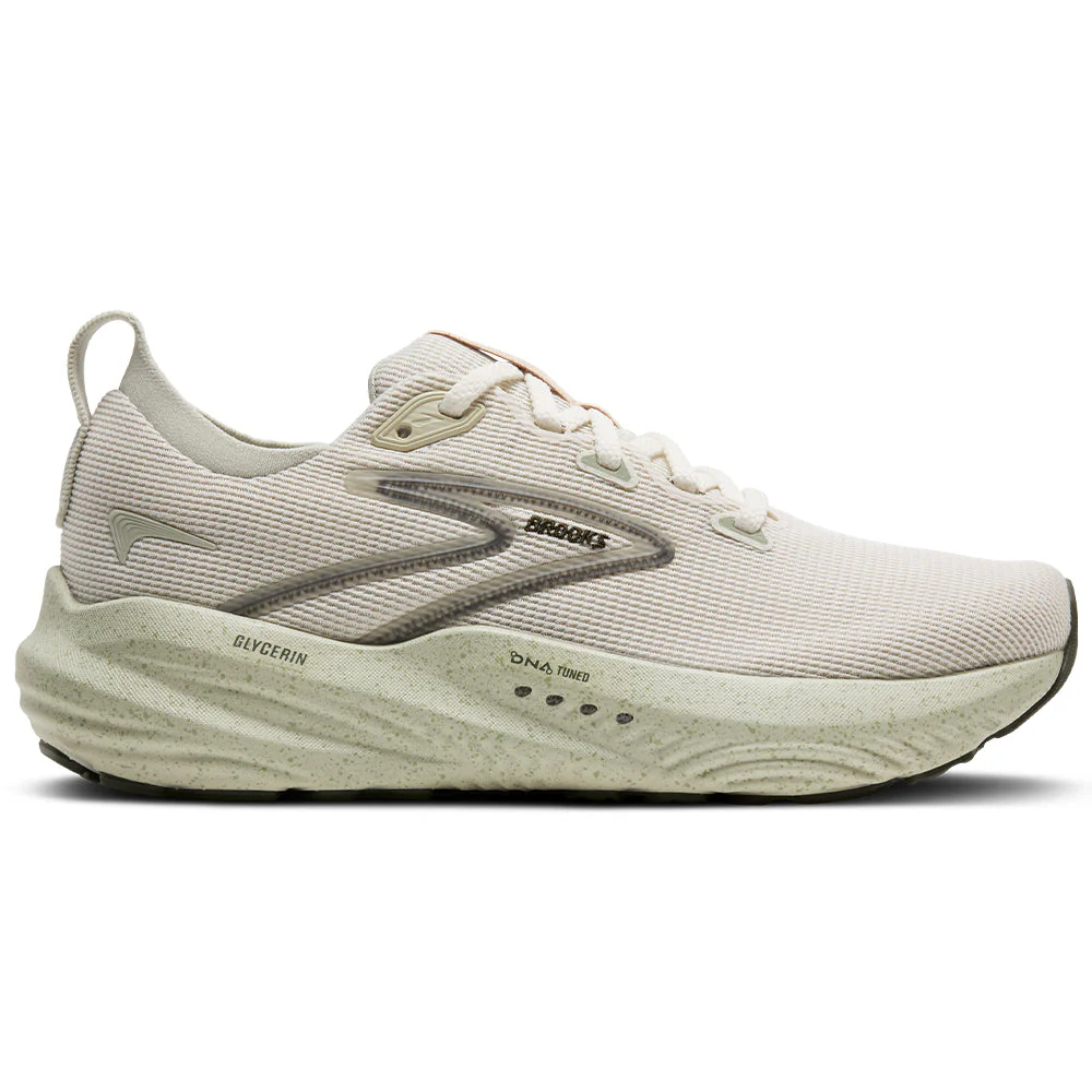 Women's Brooks Glycerin 22, Celadon/Whisper/Beetle, 9 B Medium