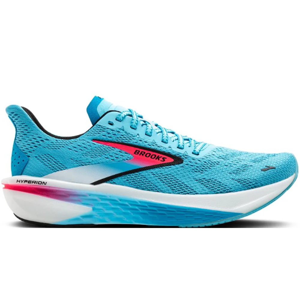 Women's Brooks Hyperion 2, Crystal Seas/Diva Pink/Black, 7.5 B Medium