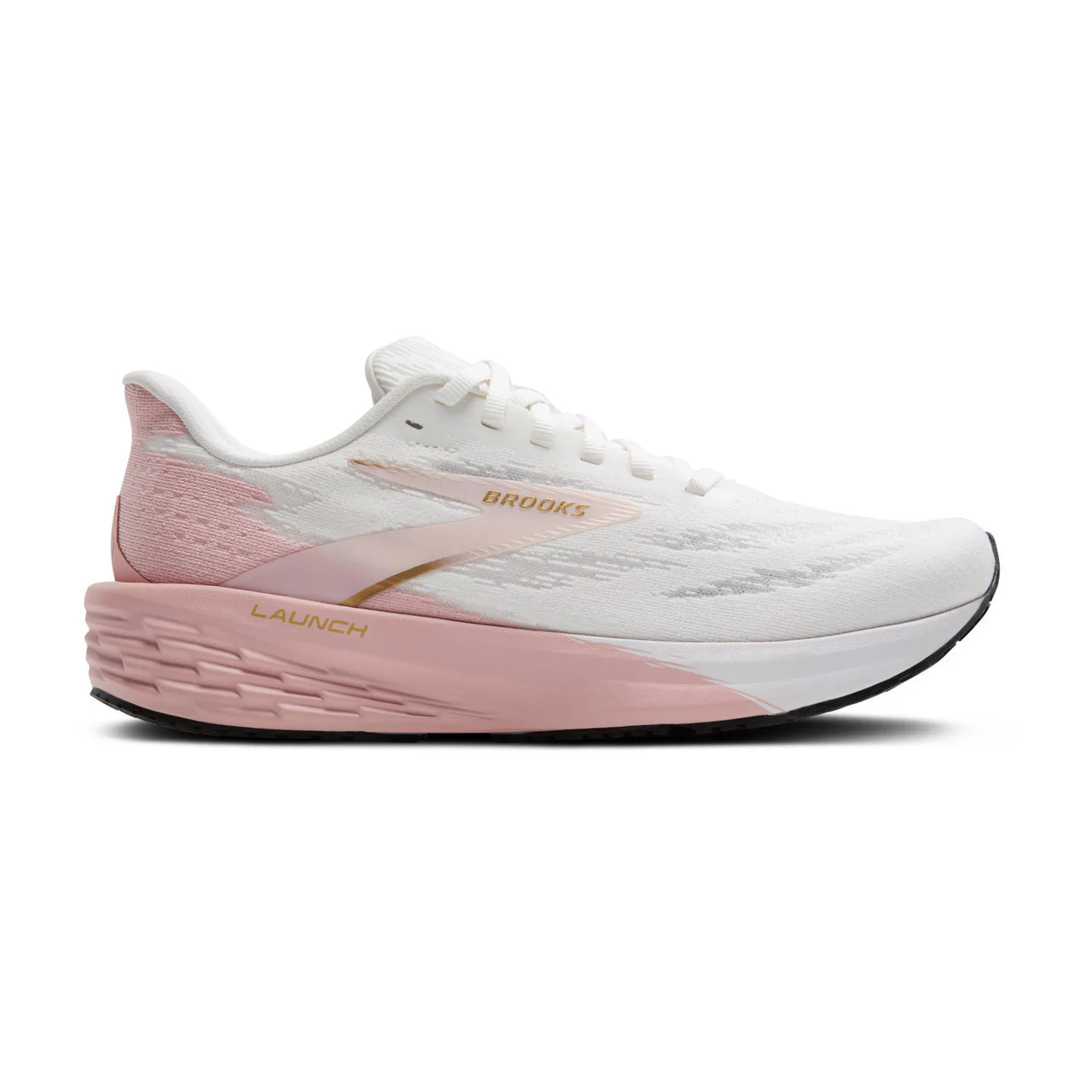 Women's Brooks Launch 11, Sherbert/Coconut/Pink, 7.5 B Medium