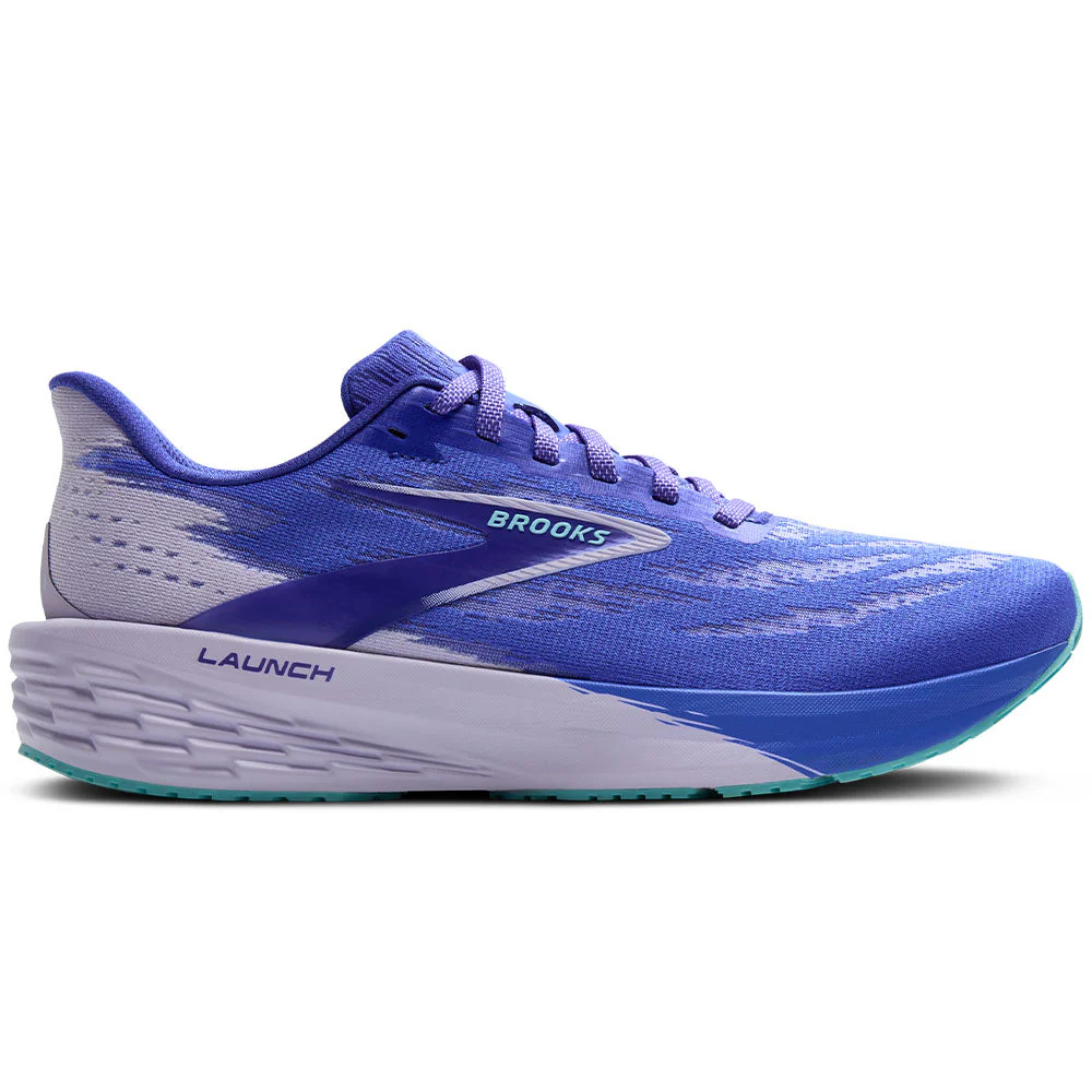 Women's Brooks Launch 11, Amparo/Thistle/Limpet, 8 B Medium
