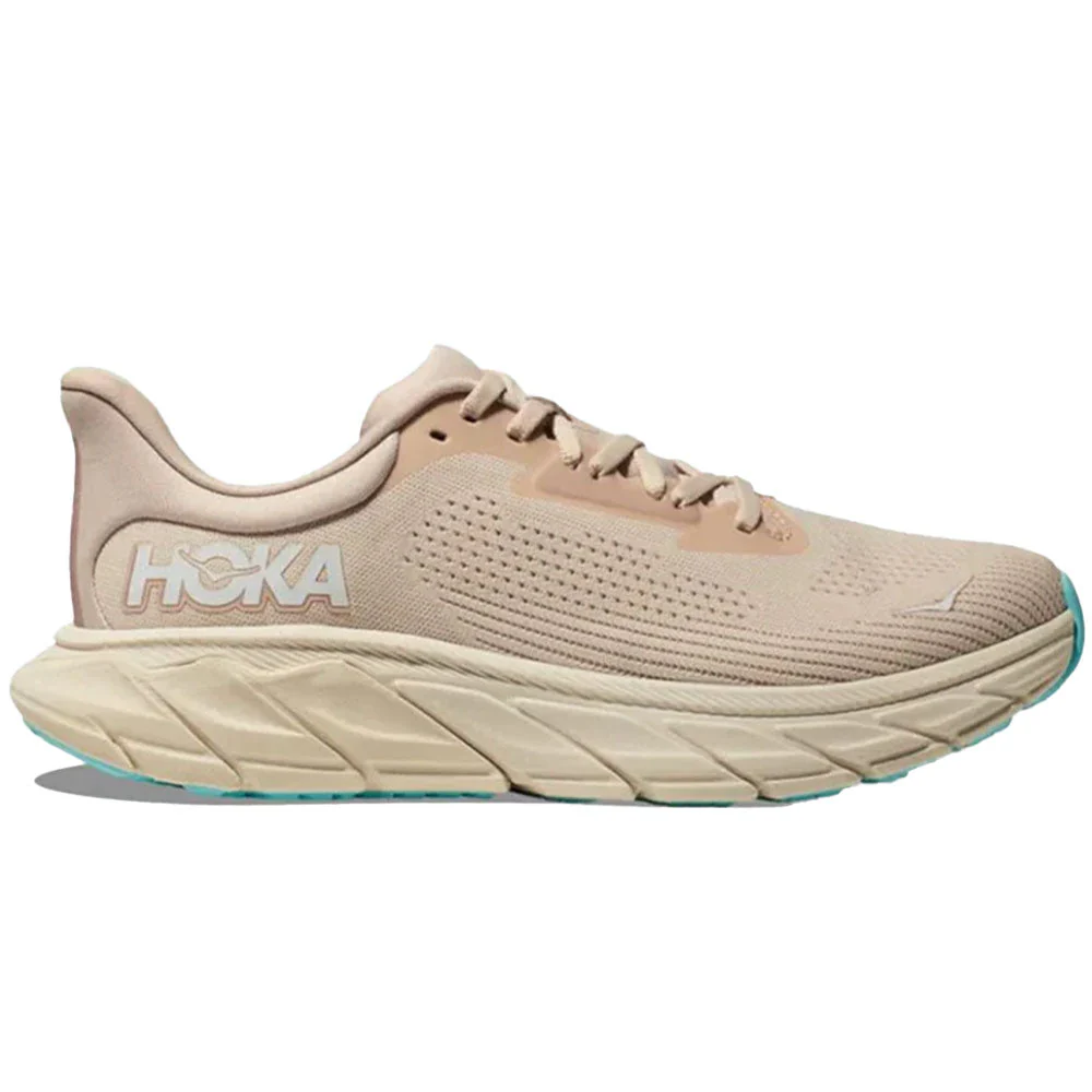 Women's Hoka Arahi 7, Vanilla/Cream, 7.5 B Medium