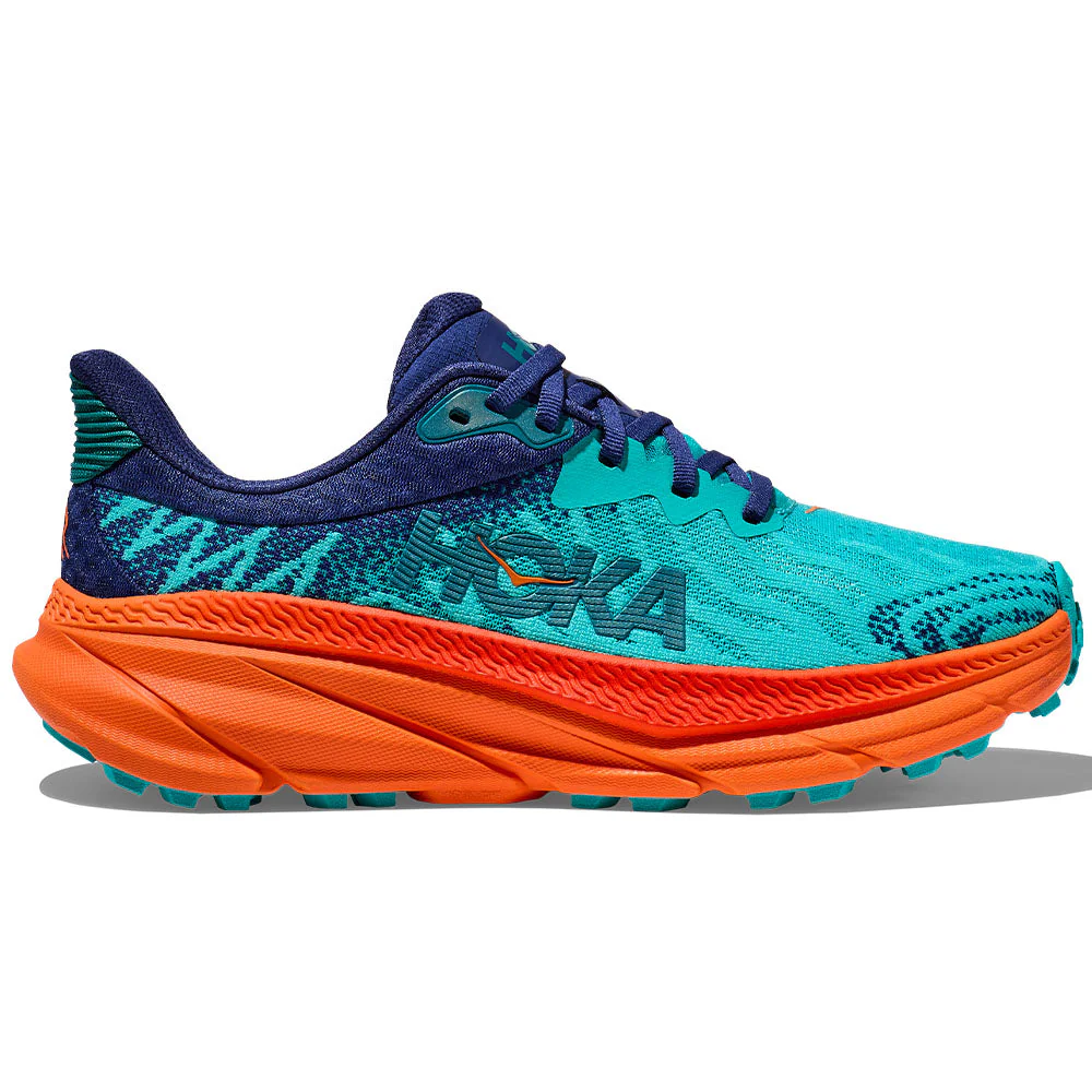 Women's Hoka Challenger ATR 7, Ceramic/Vibrant Orange, 9 B Medium