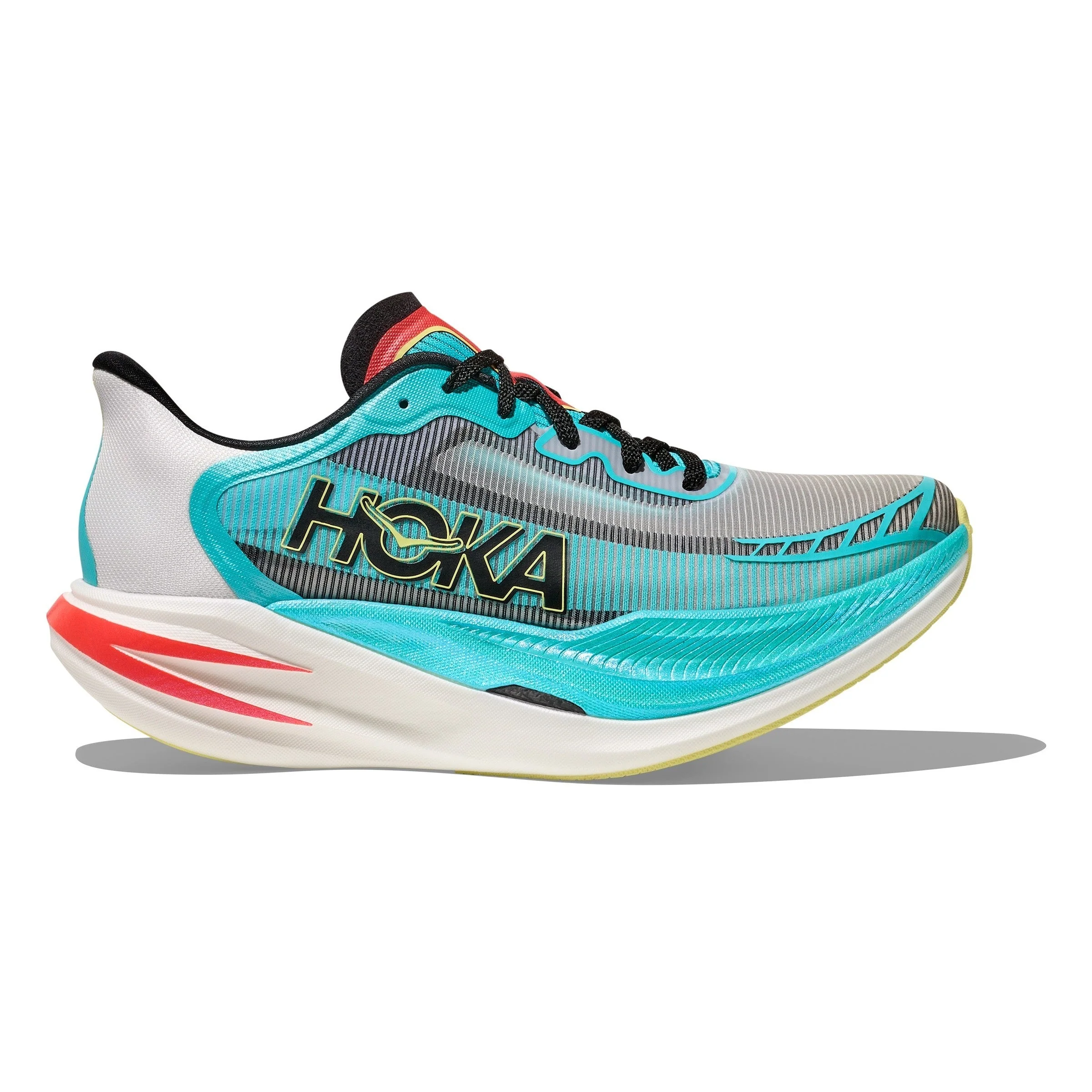 Women's Hoka Cielo X1 2.0, Frost/Black, 9.5 B Medium
