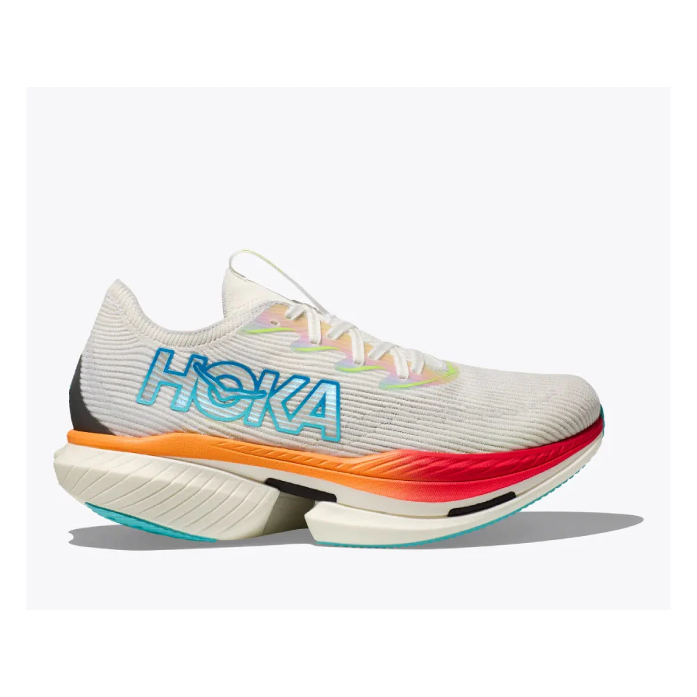 Women's Hoka Cielo X1, Frost/Cerise, 9 B Medium