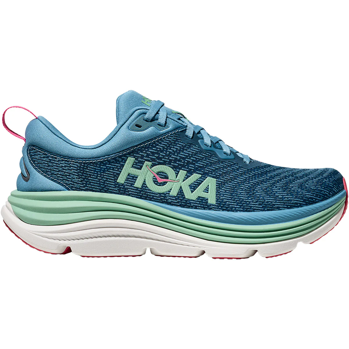 Women's Hoka Gaviota 5, Alpine/Jadeite, 11 B Medium