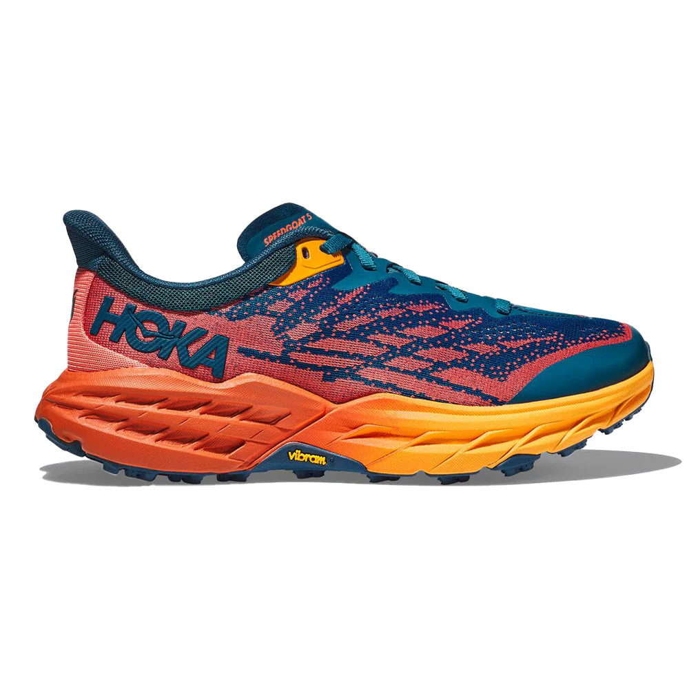 Women's Hoka Speedgoat 5, Blue Coral/Camellia, 8 B Medium