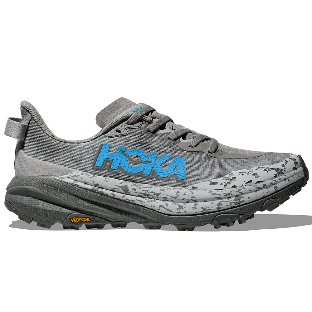 Women's Hoka Speedgoat 6, Stellar Grey/Asteroid, 7 B Medium
