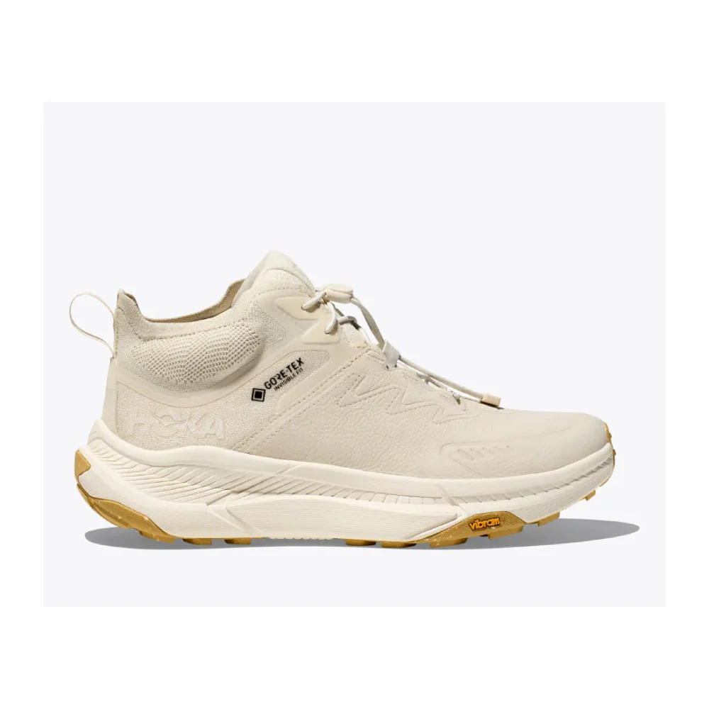 Women's Hoka Transport Chukka GTX, Oat Milk/Alabaster, 9 B Medium