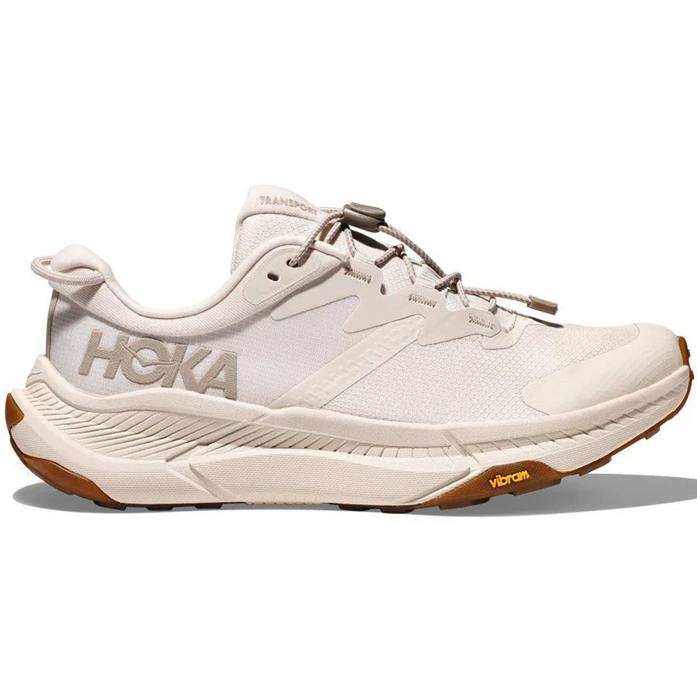 Women's Hoka Transport, Eggnog/Eggnog, 9.5 B Medium
