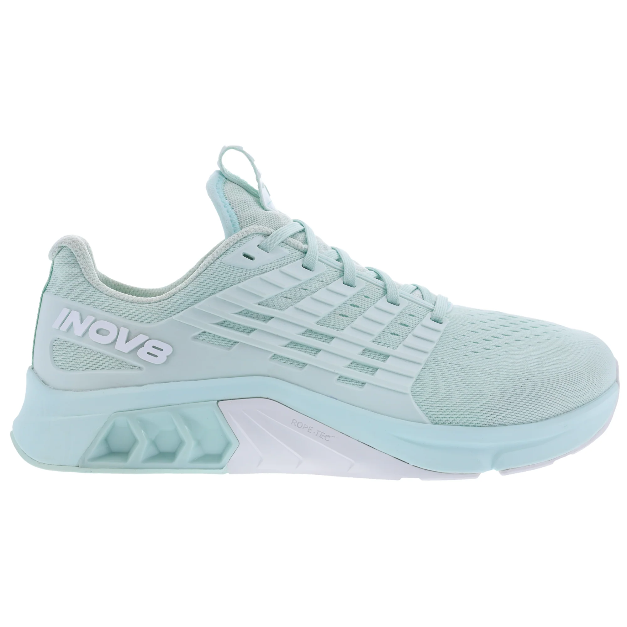 Women's Inov8 F-Lite Max, Mint/White, 9 D Wide