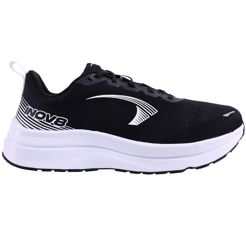 Women's Inov8 Roadfly Max, Black/White, 8 B Medium