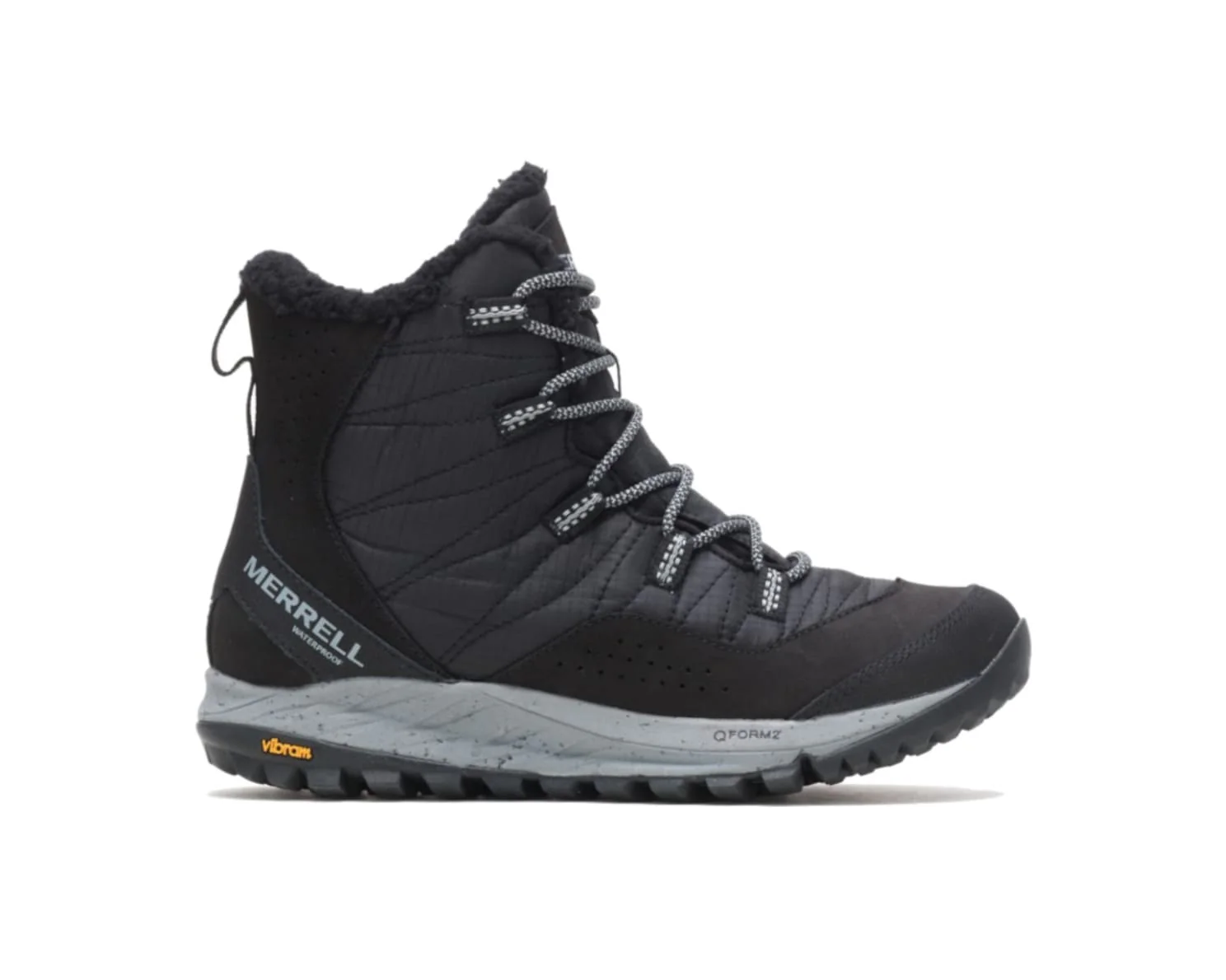 Women's Merrell Antora Sneaker Boot WP, Black, 7 B Medium