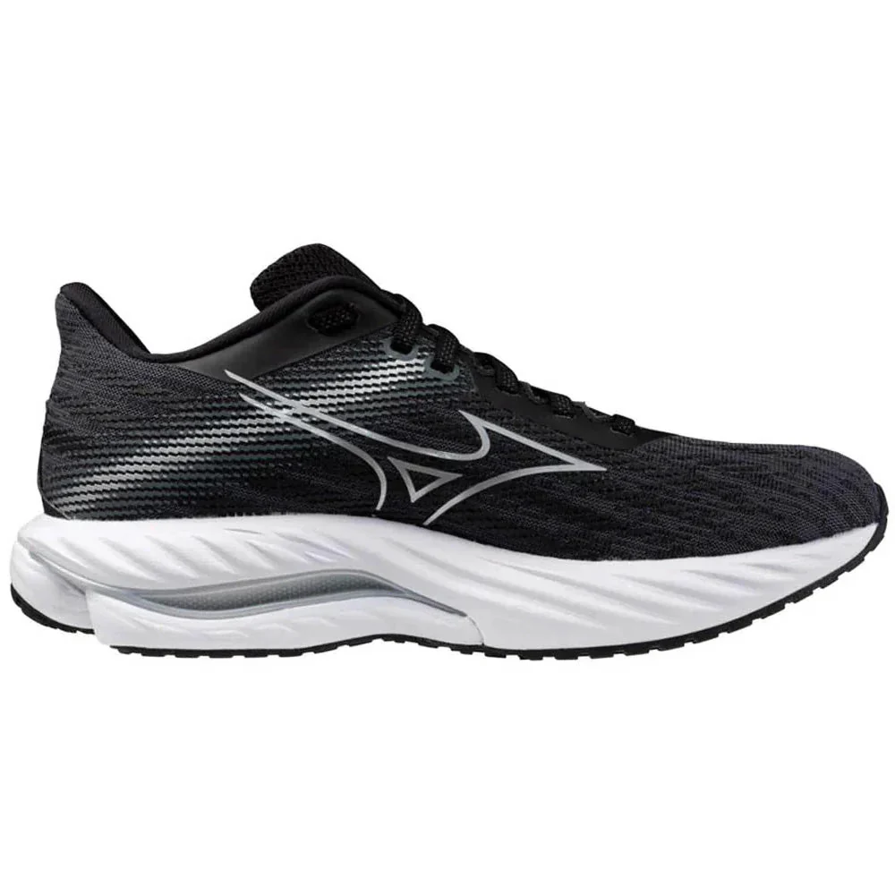 Women's Mizuno Wave Inspire 21, Black/Silver, 9.5 B Medium