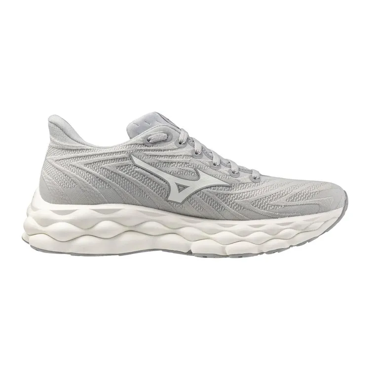 Women's Mizuno Wave Sky 8, Harbor Mist/White, 8 B Medium