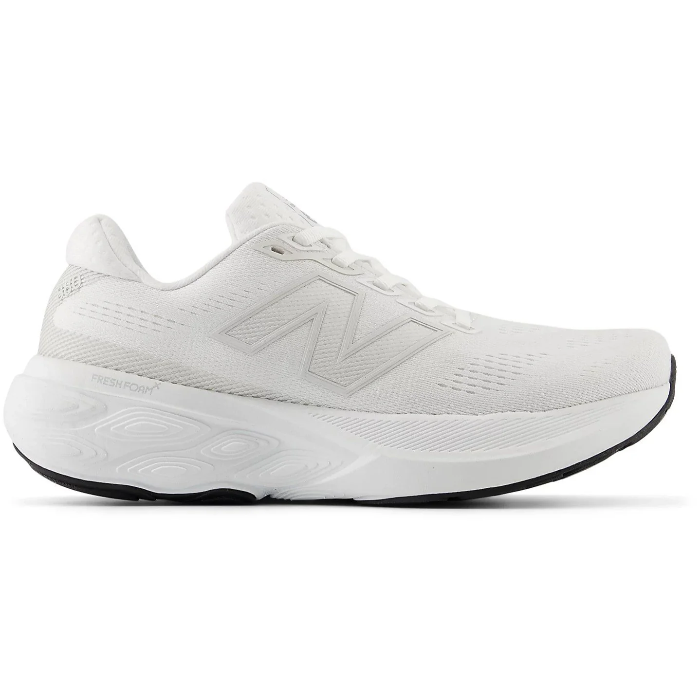 Women's New Balance 880v15, White/Sea Salt/Black, 9 D Wide