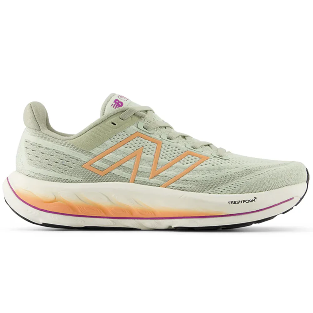 Women's New Balance Fresh Foam Vongo v6, Natural Mint/Light Gold Metallic/Copper, 10.5 B Medium