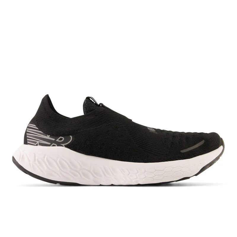 Women's New Balance Fresh Foam X 1080 Unlaced, Black/White, 10.5 B Medium