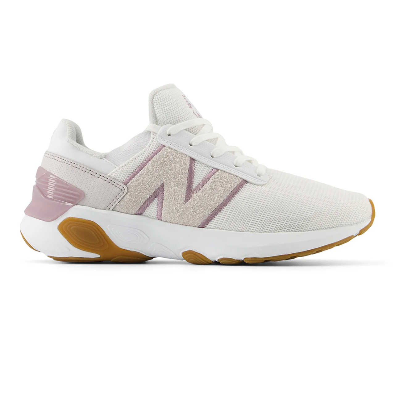 Women's New Balance Fresh Foam X 1440, White/Ice Wine/Gum, 9 B Medium