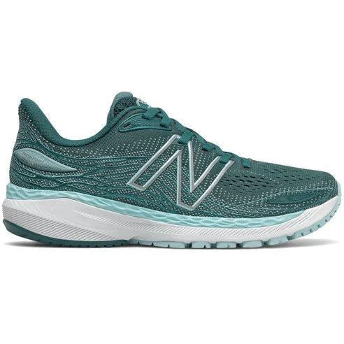 Women's New Balance Fresh Foam X 860v12, Mountain Teal/Pale Blue Chill, 8 D Wide