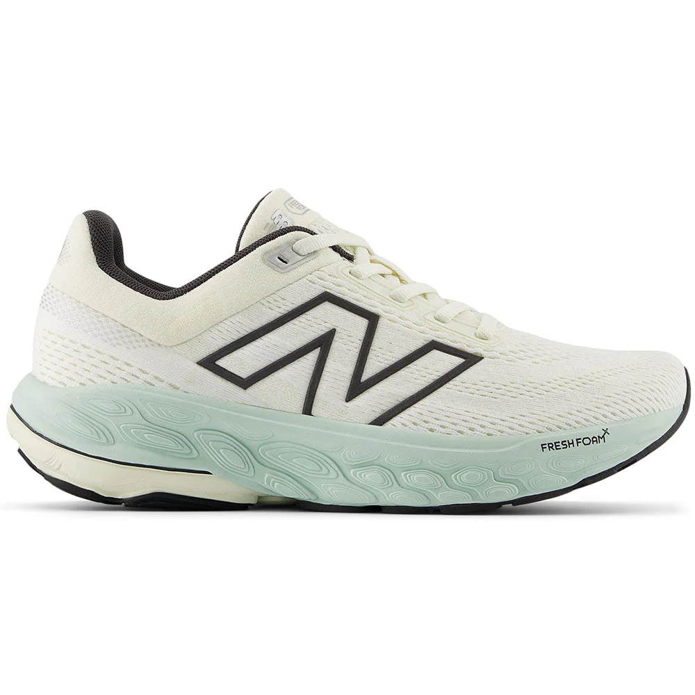 Women's New Balance Fresh Foam X 860v14, Sea Salt/Angora/Clay Ash, 9.5 D Wide