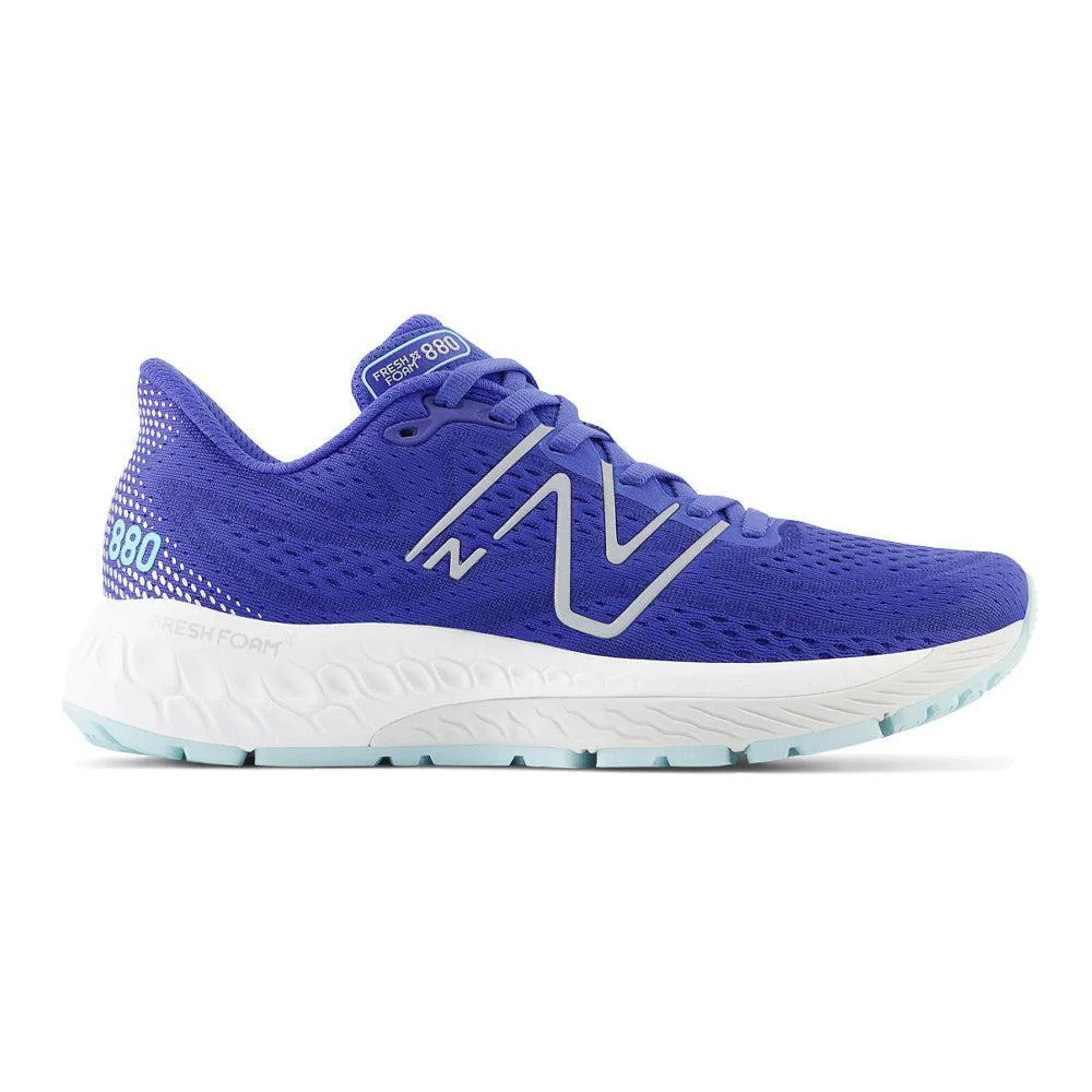 Women's New Balance Fresh Foam X 880v13, Marine Blue/Bright Cyan, 6.5 B Medium