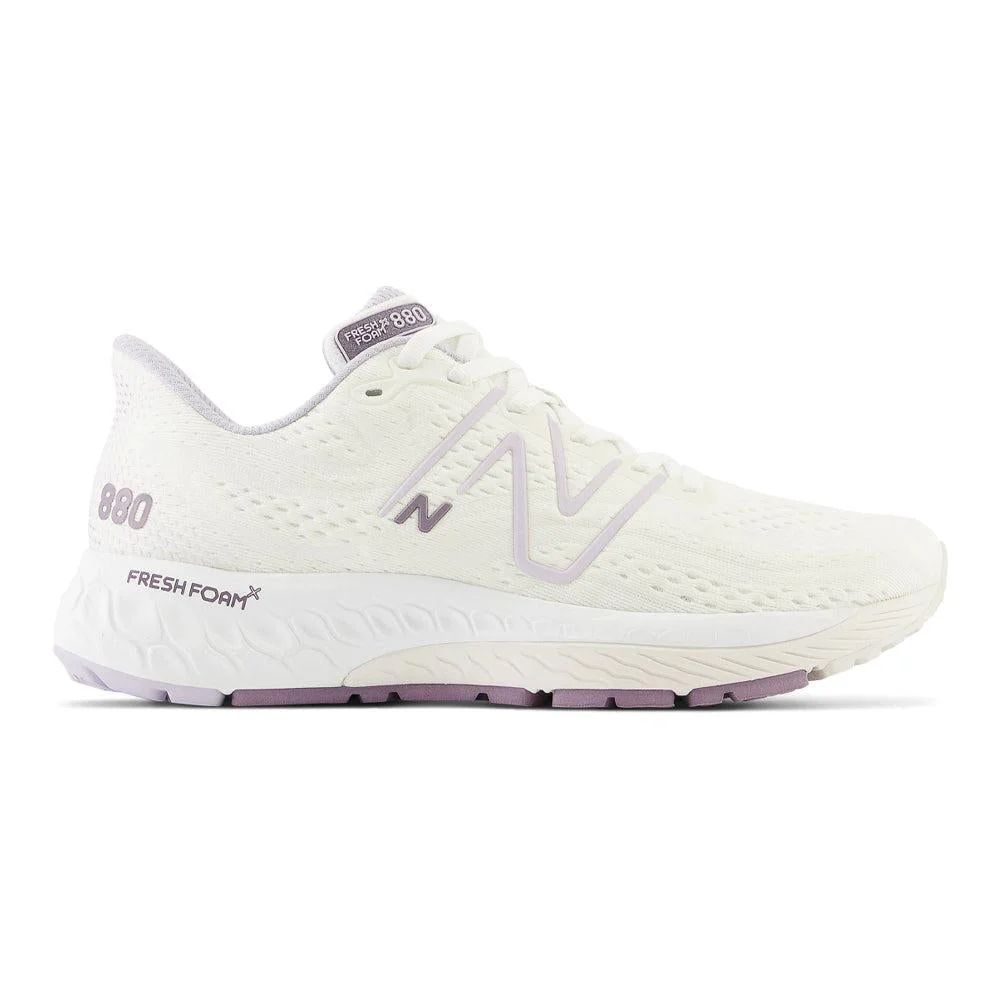 Women's New Balance Fresh Foam X 880v13, Sea Salt/Grey Violet, 7 B Medium