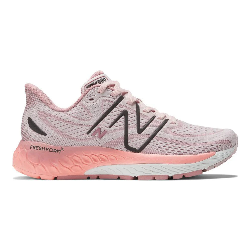 Women's New Balance Fresh Foam X 880v13, Stone Pink/Hazy Rose, 8 B Medium