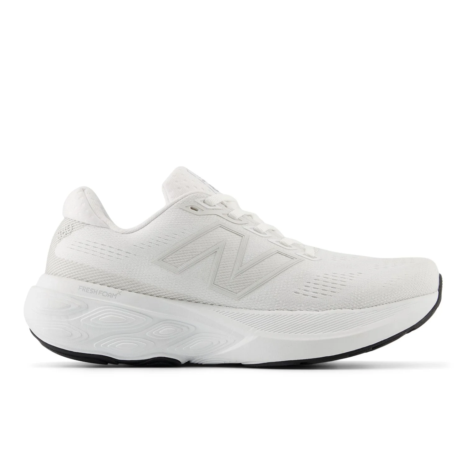 Women's New Balance Fresh Foam X 880v15, White/Sea Salt/Black, 5.5 B Medium