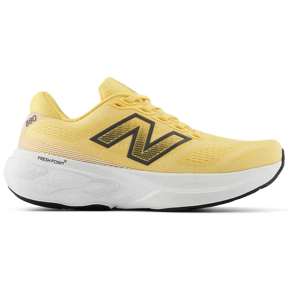 Women's New Balance Fresh Foam X 880v15, Clementine/Calcium/Black, 8 B Medium