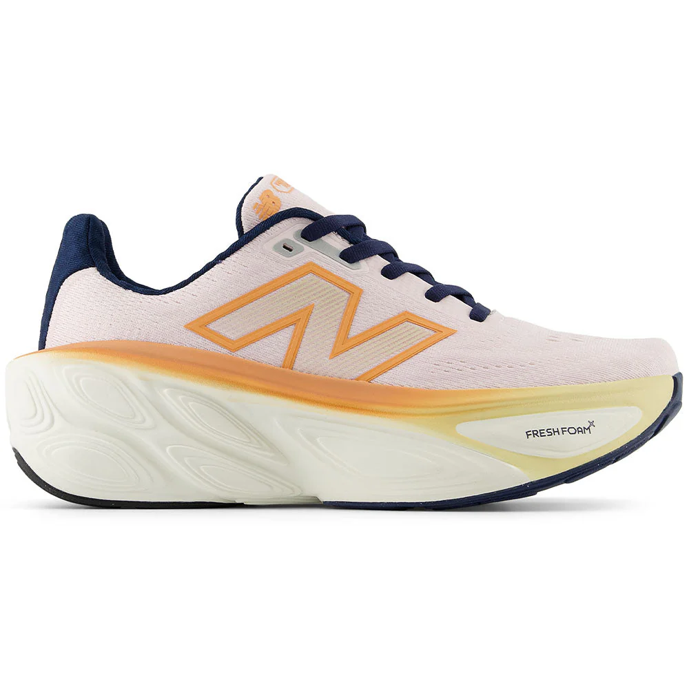 Women's New Balance Fresh Foam X More v5, Pink Granite/Copper/Calcium, 8.5 B Medium