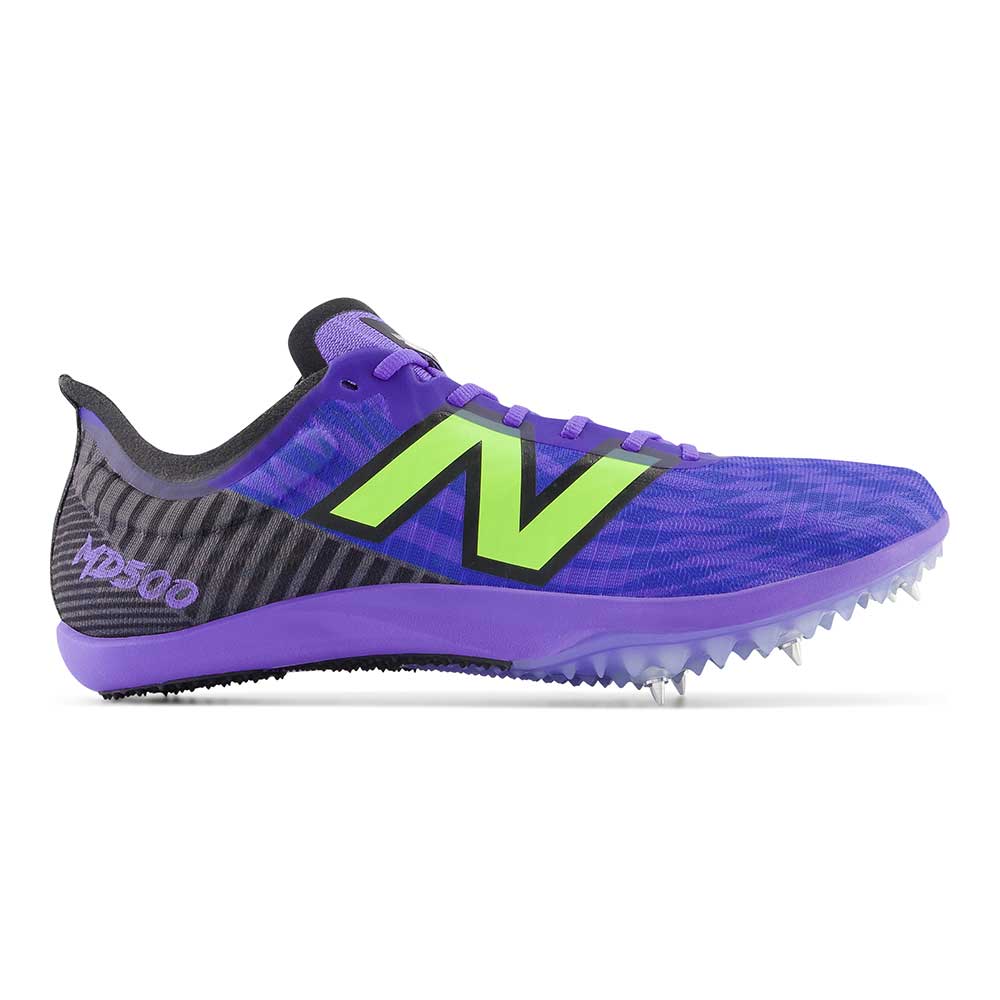 Women's New Balance FuelCell MD500 v9, Electric Indigo/Black, 5.5 B Medium