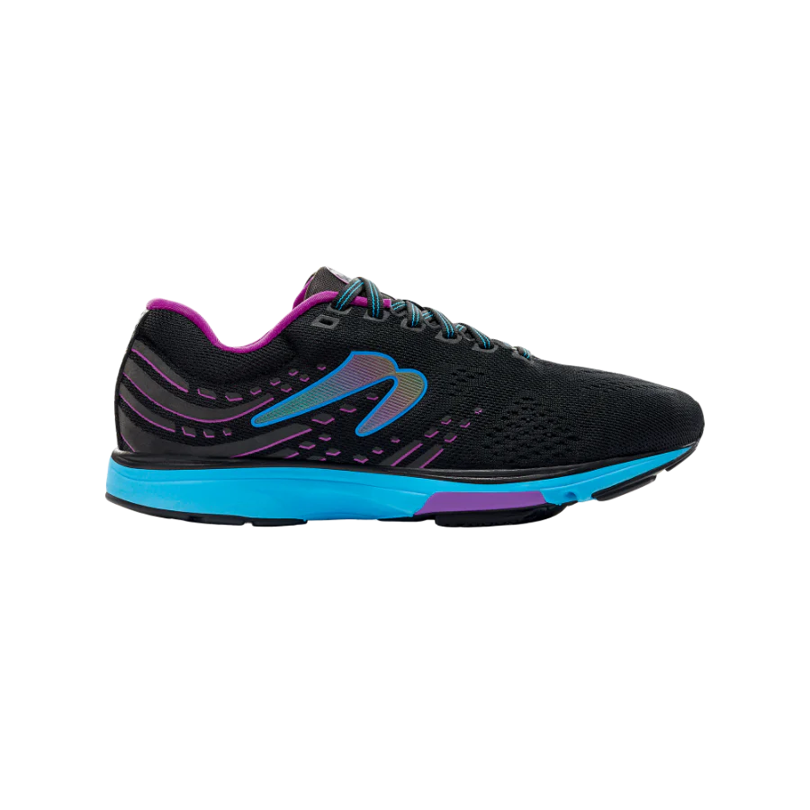 Women's Newton Running Fate 9 B, Ebony/Aqua, 7 B Medium