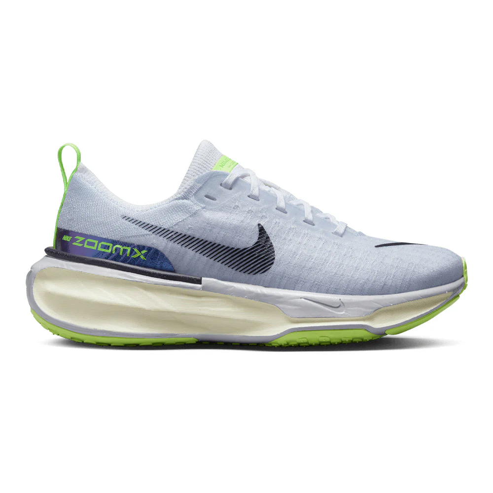 Women's Nike Invincible 3, White/Black/Blue Tint/Purple Agate, 9.5 B Medium