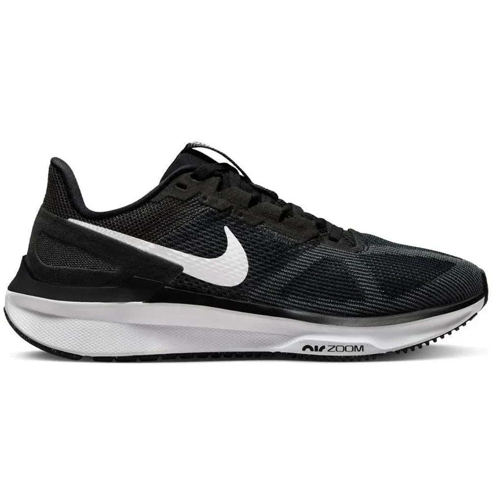 Women's Nike Structure 25, Black/White/Dk Smoke Grey, 9.5 B Medium
