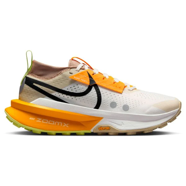 Women's Nike ZoomX Zegama Trail 2, Phantom/Black-Khaki-Mink Brown, 10 B Medium