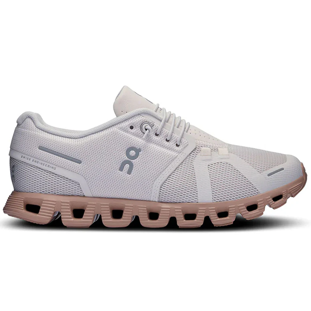 Women's On Cloud 5, Sand/Rosebrown, 6 B Medium