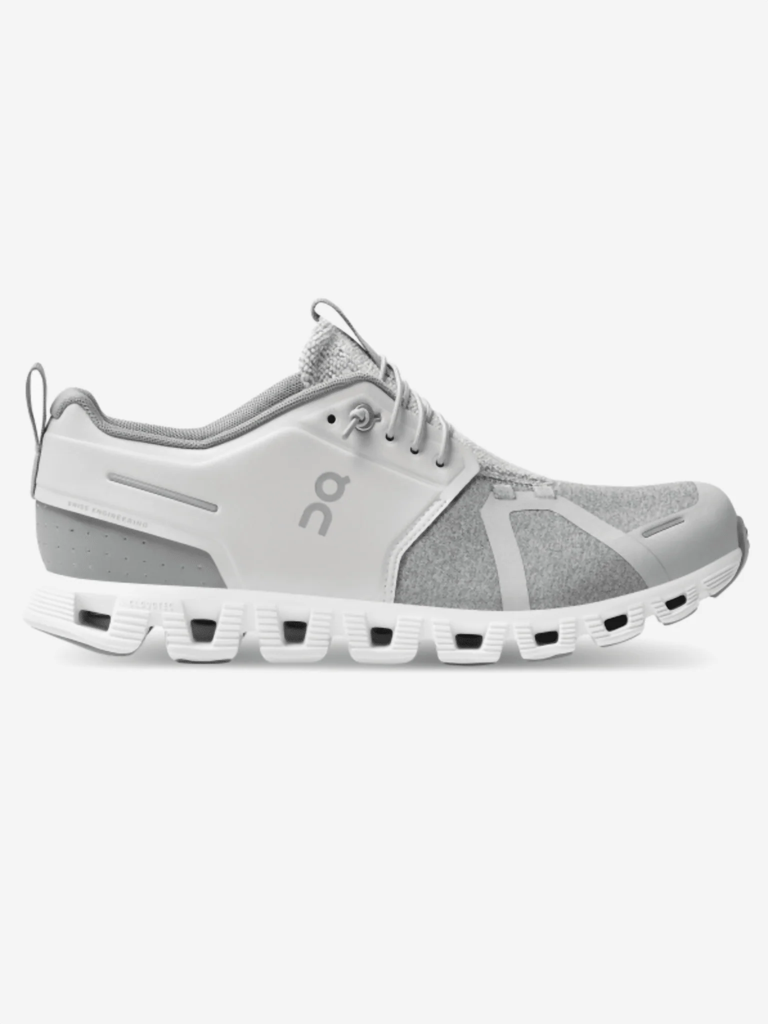 Women's On Cloud 5 Terry, Glacier/Lunar, 8.5 B Medium