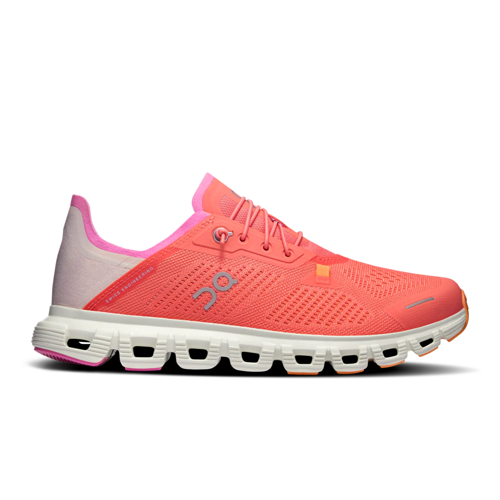 Women's On Cloud 6 Coast, Blonde/Mauve, 7.5 B Medium
