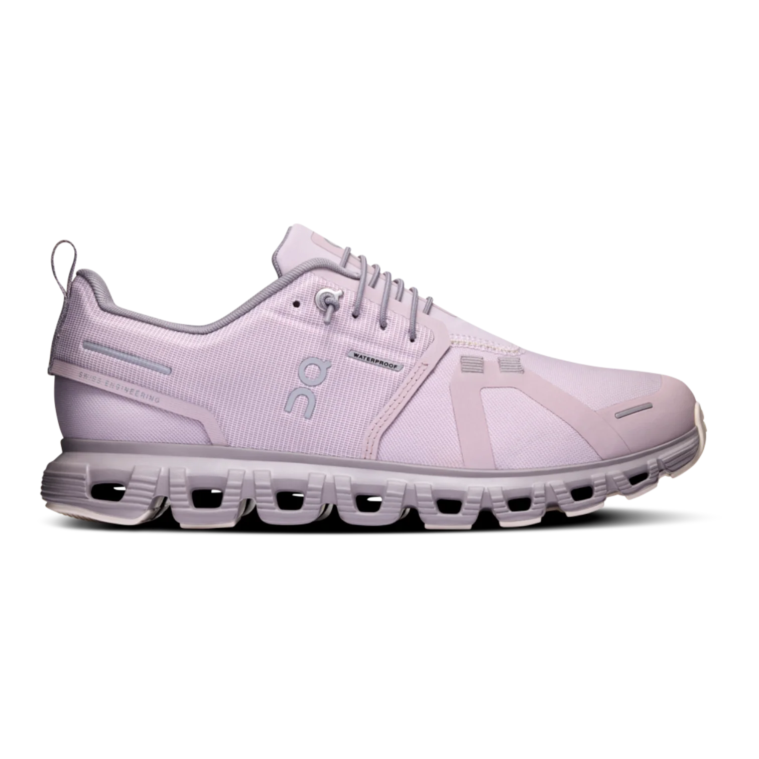 Women's On Cloud 6 Waterproof, Mauve/Zinc, 10 B Medium