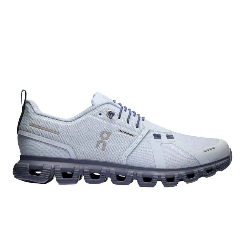 Women's On Cloud 6 Waterproof, Heather/Metal, 5.5 B Medium