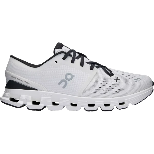 Women's On Cloud X 4, Ivory/Black, 9 B Medium