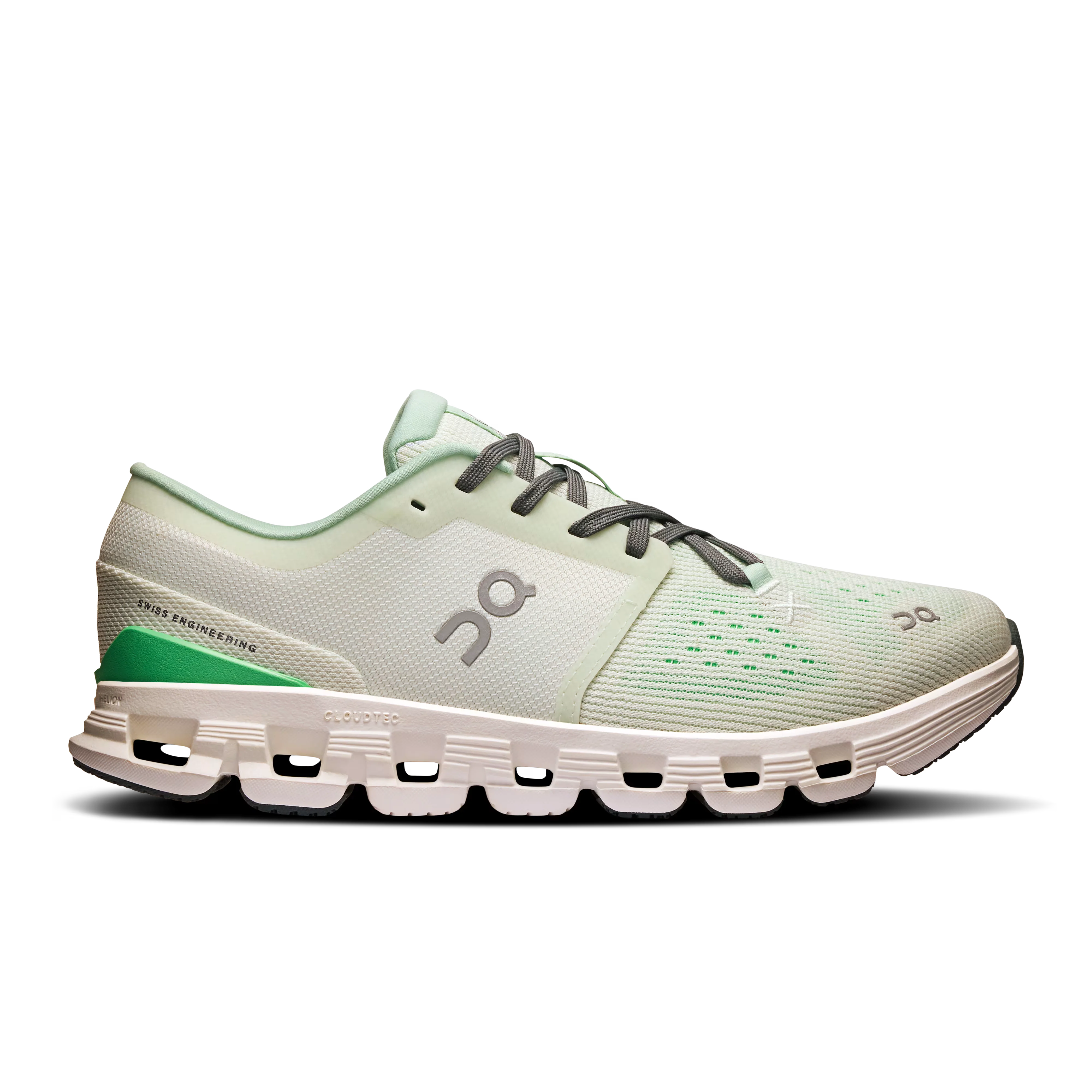 Women's On Cloud X 4, Aloe/Honeydew, 9 B Medium