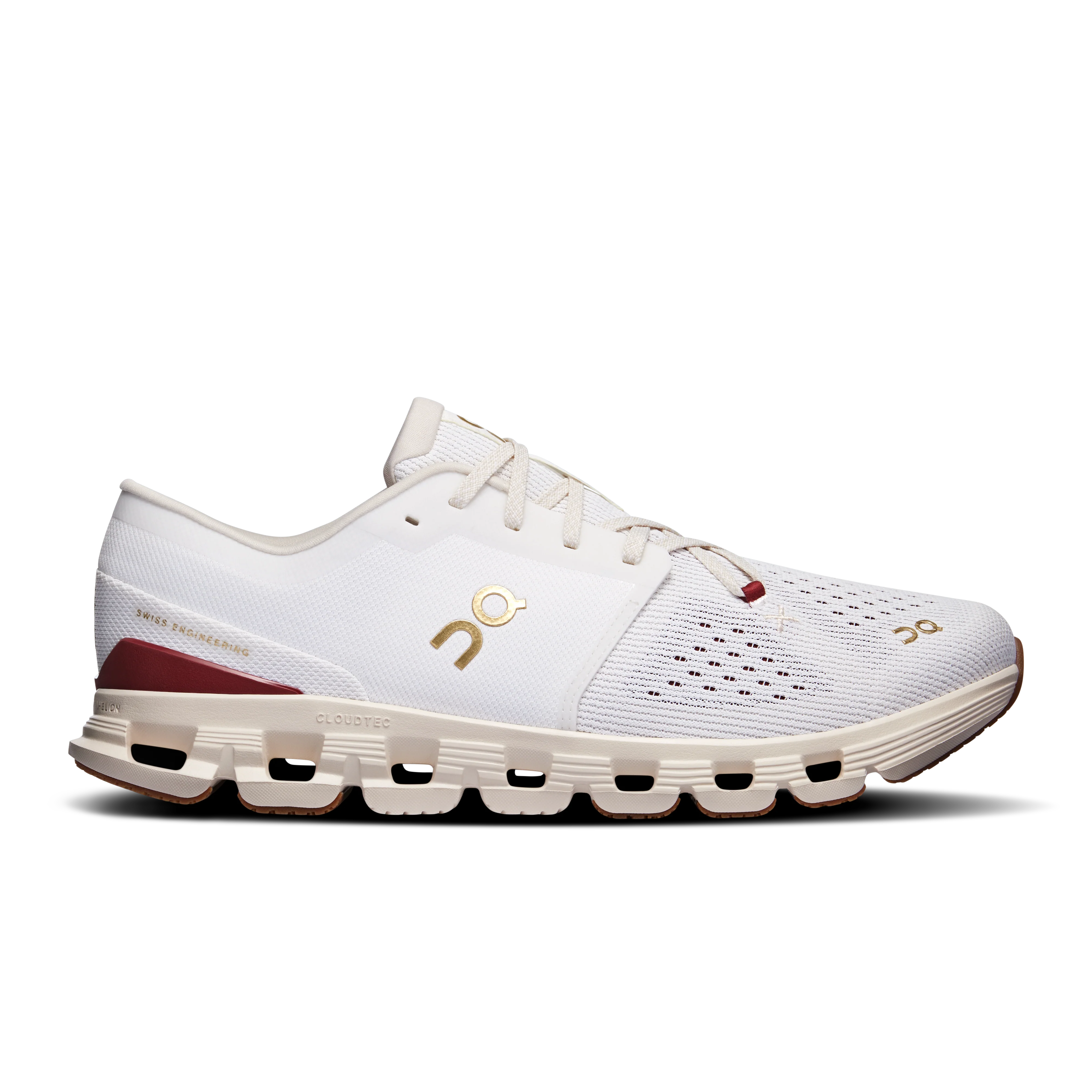 Women's On Cloud X 4, Ivory/Cream, 8.5 B Medium
