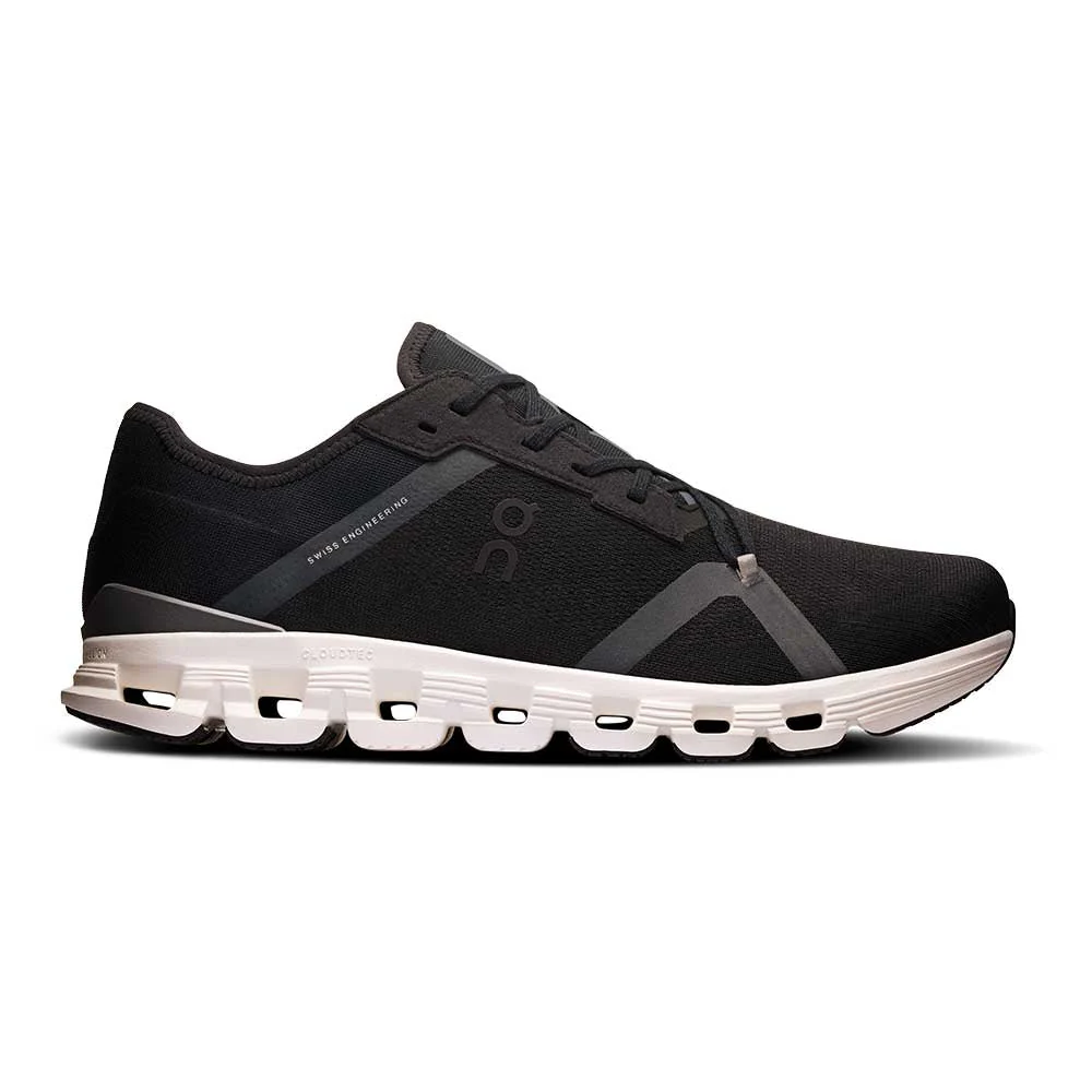 Women's On Cloud X 4 AD, Black/Asphalt, 6.5 B Medium