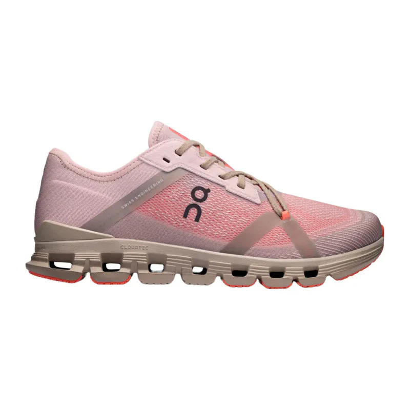 Women's On Cloud X 4 AD, Mauve/Salmon, 7.5 B Medium